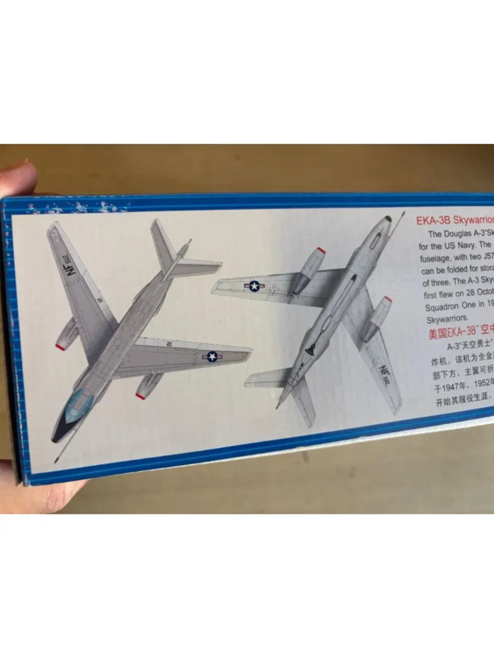 Trumpeter 02872 1/48 EKA-3B Skywarrior US Navy Bomber Plastic Aircraft Model Kit